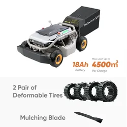 Mowrator S1 ferngesteuerter Rasenmäher