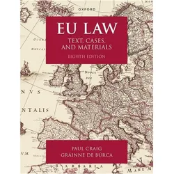 EU Law, Fachbücher von Paul Craig, Gráinne de Búrca