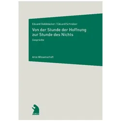 Von der Stunde der Hoffnung zur Stunde des Nichts, Fachbücher von Eduard Goldstücker