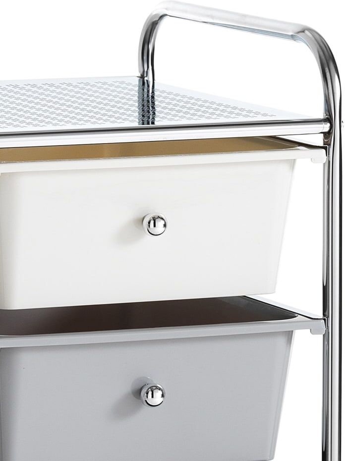 ORESTELUCHETTA Cajonera 5 cajones polipropileno con ruedas 90x32x36,5 cm