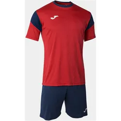 JOMA Phoenix Trikot + Shorts Set 603 - rot/marineblau XXL