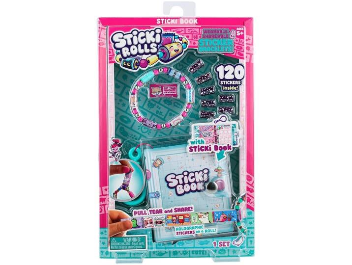 Jazwares Sticki Rolls Sticki Book Pack