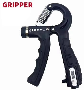 Inspired Living PowerCount Adjustable Hand Grip Strengthener With Digital Counter For Wrist & Finger Training type R