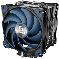 Akasa CPU cooler - Alucia Bundle (153.90 mm), CPU Kühler, Schwarz