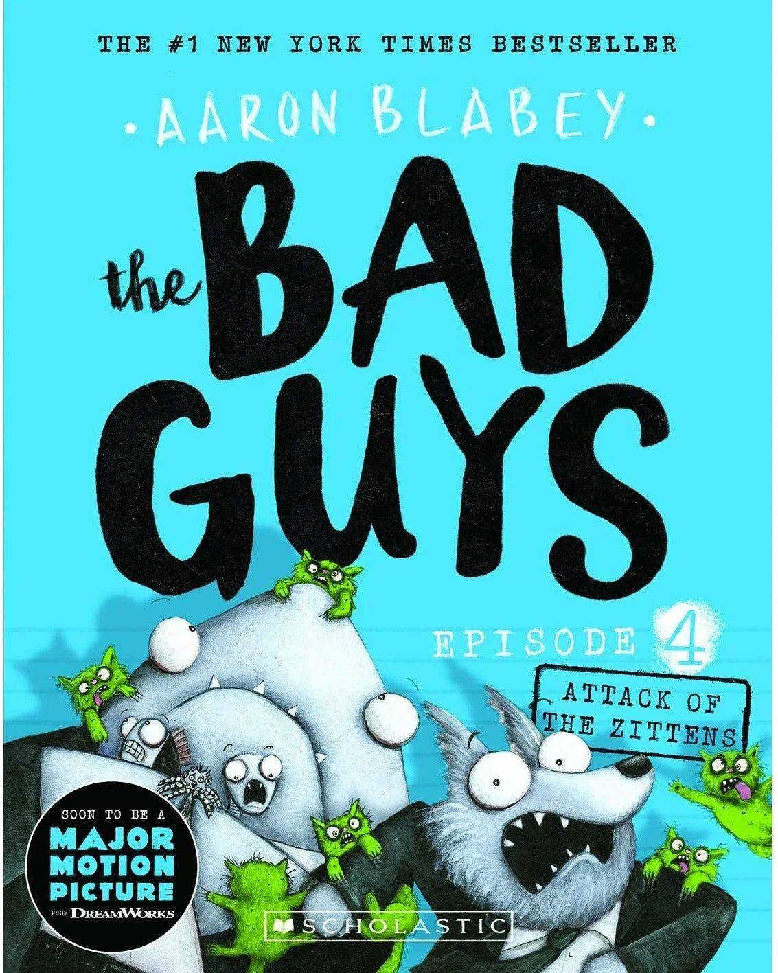 Scholastic The Bad Guys Episodes 1-5 by Aaron Blabey - 5 Book Paperback Collection Set - Ages 7-9 - Hilarious Bestselling Comic-Style Series for Kids