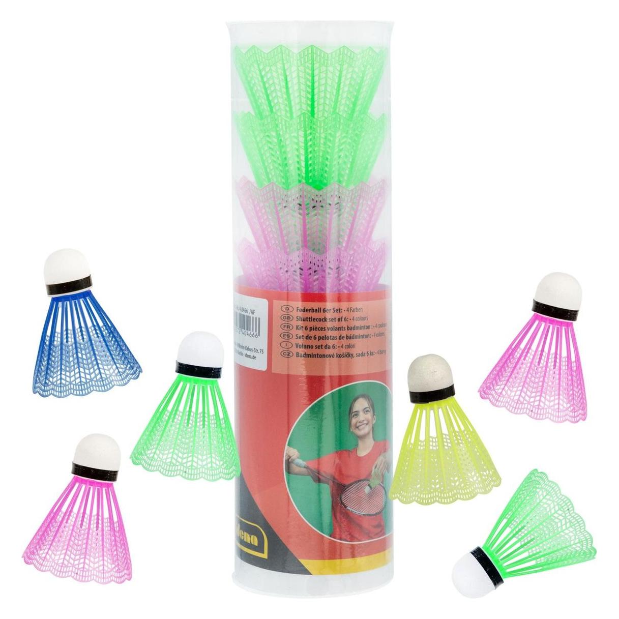 Idena Federbälle farbig sortiert 6er Set (22692336)