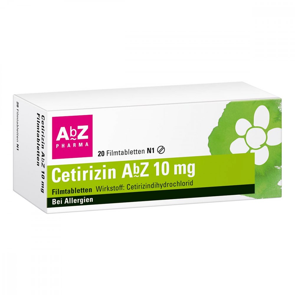 AbZ Pharma GmbH Cetirizin AbZ 10mg 06716136