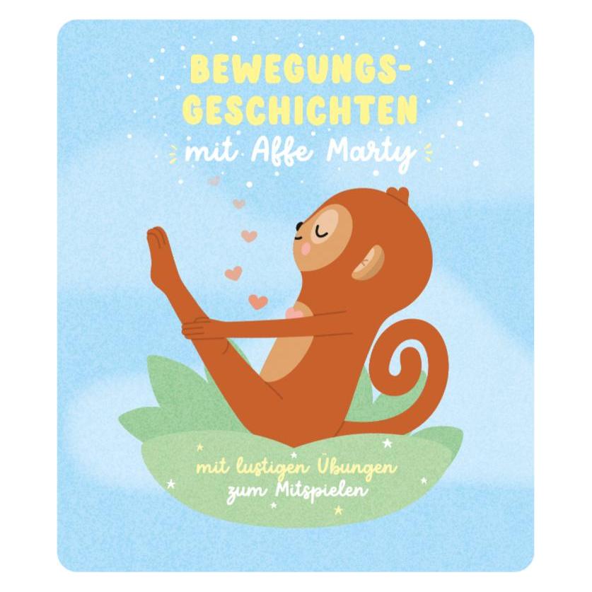 Tonies Bewegungsgeschichten mit Affe Marty (Deutsch, Englisch, 60 min) (11001873)