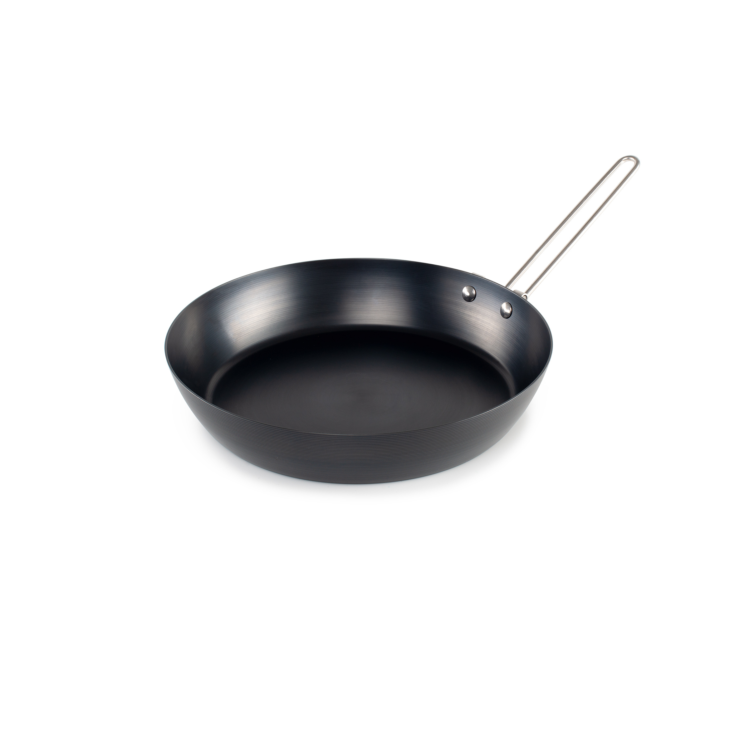 GSI Carbon Steel 8'' Fry Pfanne Camping Kochgeschirr schwarz Camping