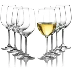 Riedel Gläserset 8-tlg. Chardonnay/Viognier VINUM klar, Weingläser, Transparent