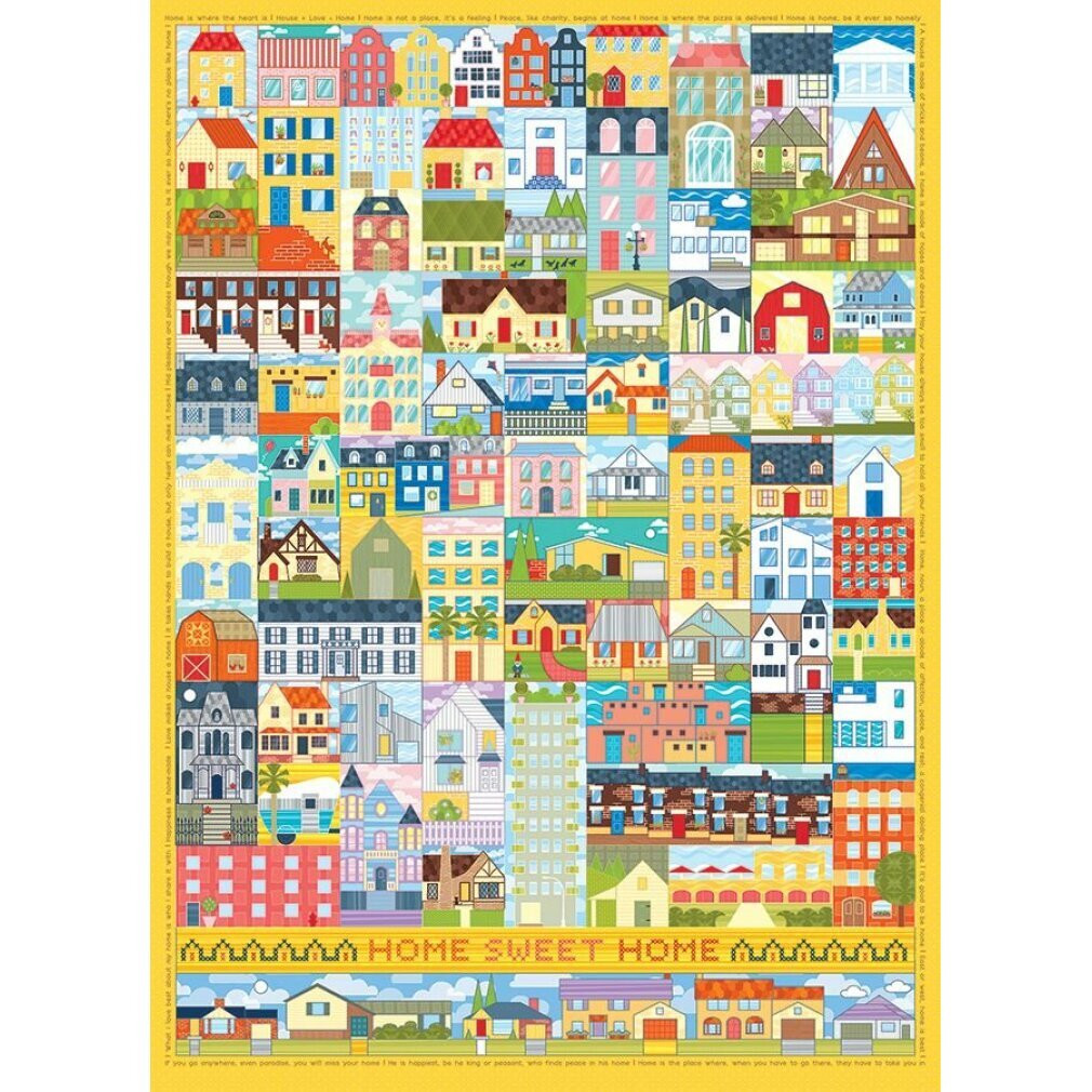 Cobble Hill Mijn Thuis 1000 stukjes puzzel