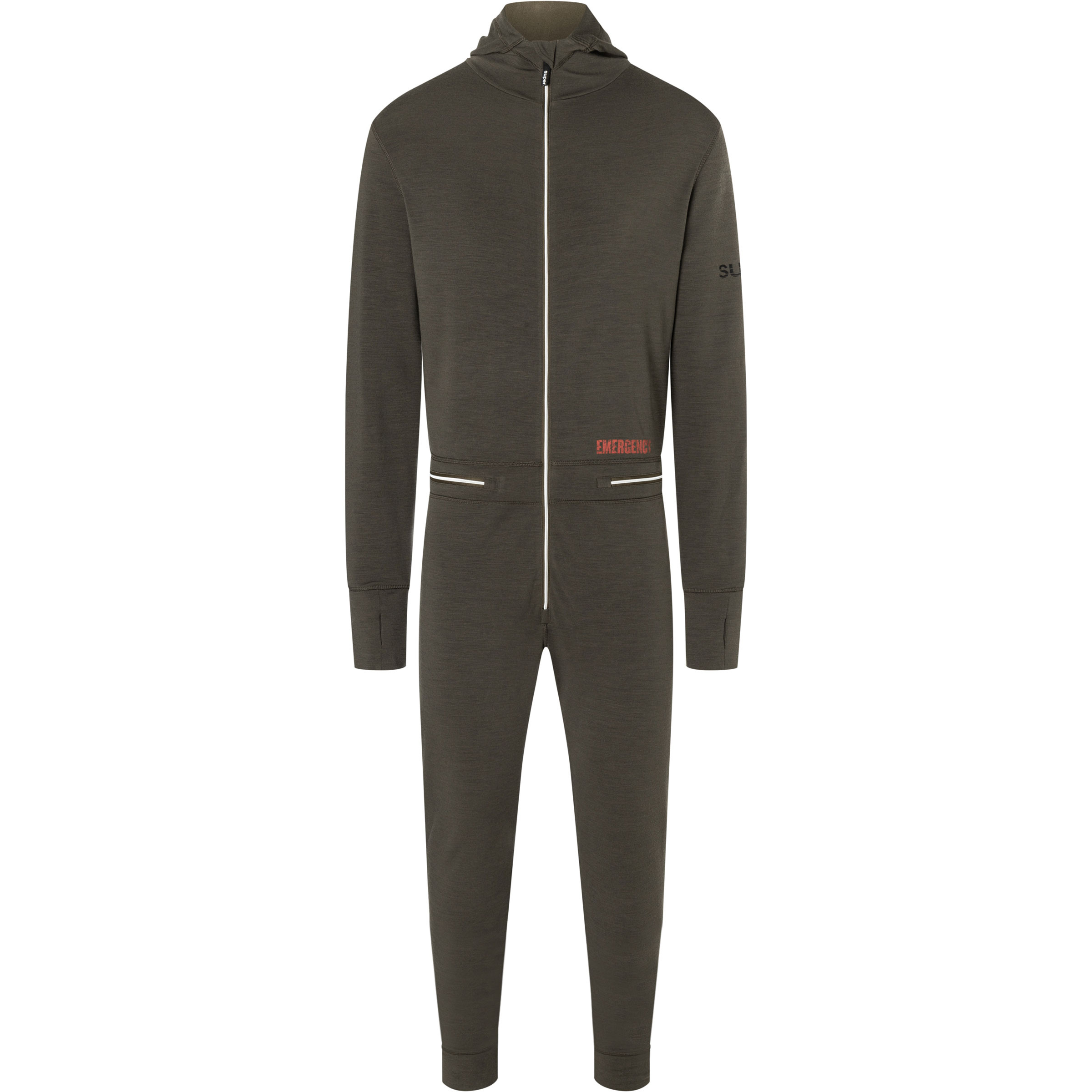 Super.Natural Space260 Overall Herren Overalls oliv Größe L Lifestyle Merinowolle