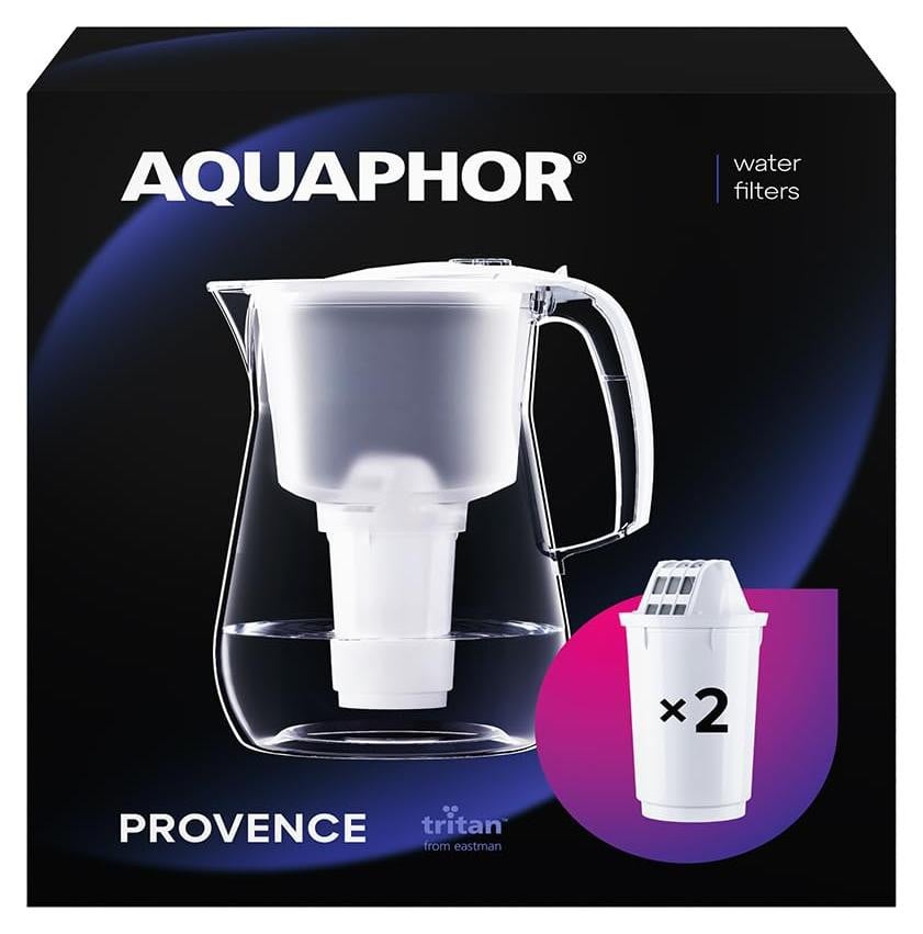 Dripio Waterfilterkan 4,2 liter met 2 A5 magnesiumfilters, glazen design