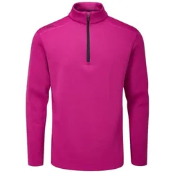Ping Golf Herren Ramsey 1/4 Zip Sweater magenta