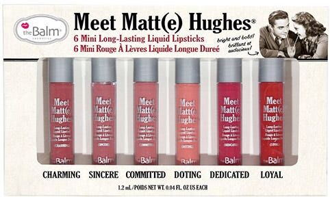 THE BALM Meet Matte Hughes Kit Labiales Mate