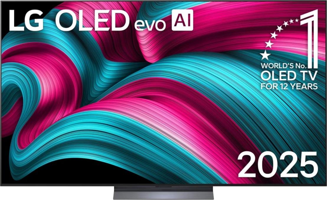 LG OLED evo AI OLED77C56LB, 195,6 cm (77"), 3840 x 2160 Pixel, OLED evo, Smart-TV, WLAN, Braun