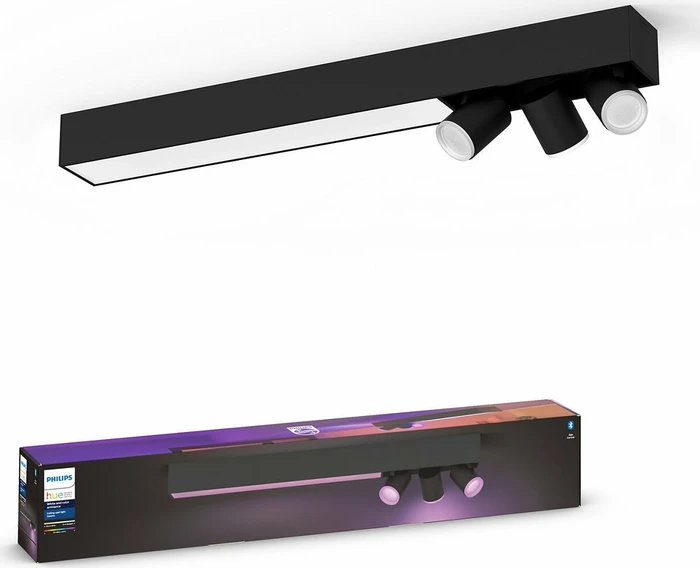 Philips Hue White and Color Ambiance Centris 3L Ceiling Black 50609/30/P7
