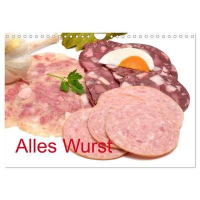 Alles Wurst (Wandkalender 2026 DIN A4 quer), CALVENDO Monatskalender