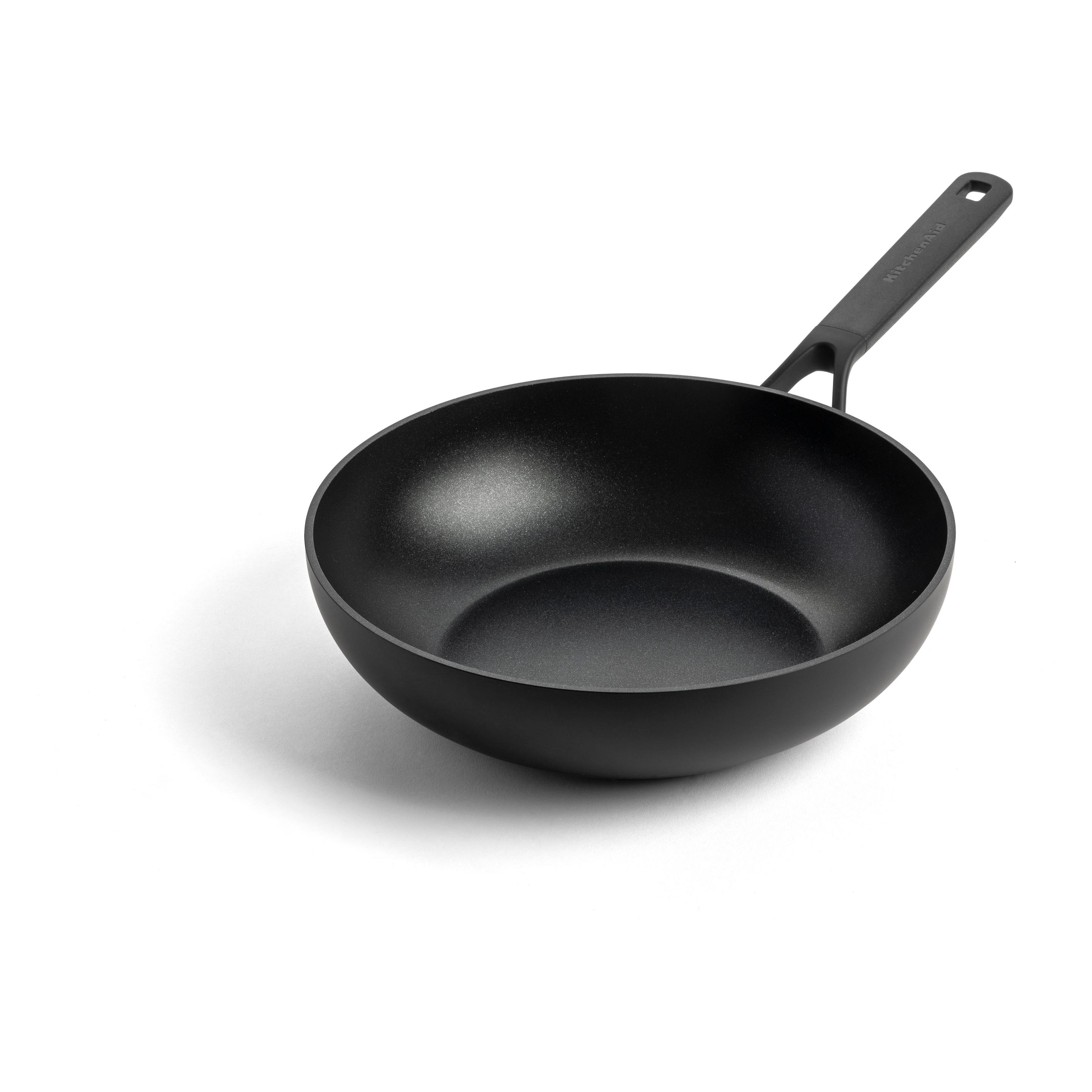 KitchenAid Wok mit Antihaftbeschichtung (Wok Pfanne, Aluminium, 28 x 12.50 cm) (CC003294-001)