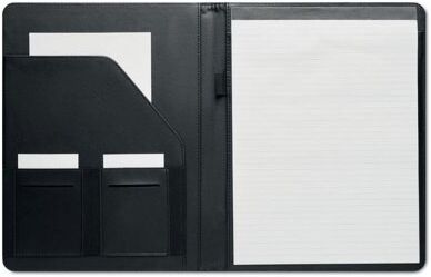 Cartella A4 CASOVE in RPET bicolore con blocco note, leggera Personalizzate o neutre