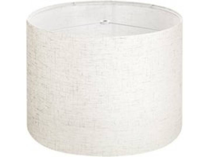 VEVOR Abat-jour tambour, 330 x 330 x 250 mm, abat-jour de remplacement moyen en lin pour lampes de table, lampadaires et suspensions, housse ronde de rechange pour lampe, assemblage facile, lin clair