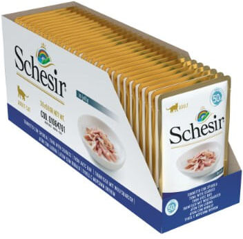 Schesir Cat Busta Multipack 30x50G TONNETTO CON SPIGOLA