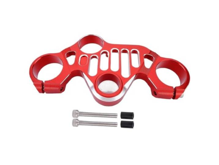 Obere Gabelbrücke， Für Aprilia RSV4 1100R 2021-2023 Motorrad Triple Clamp Obere Gabel Halter Panel Gabelführung Gabelbrücke，(C)