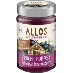 Allos Frucht Pur Schwarze Johannisbeere bio 200g