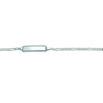 ID Armband ADELIA´S "14 cm ID - Armband 925 Silber", silber, Armbänder, Damen, 14cm, Silber 925 (Sterlingsilber), Silberarmband