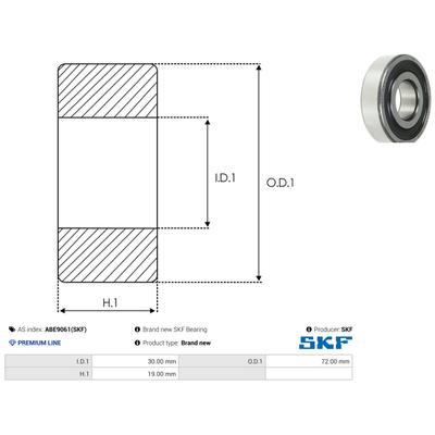 AS-PL Lager abe9061skf für DAF MAN