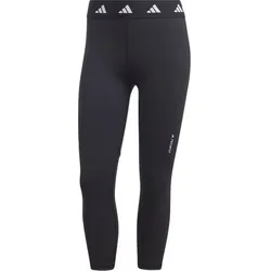 ADIDAS Damen Tight Techfit Capri, Größe XS in Schwarz Schwarz