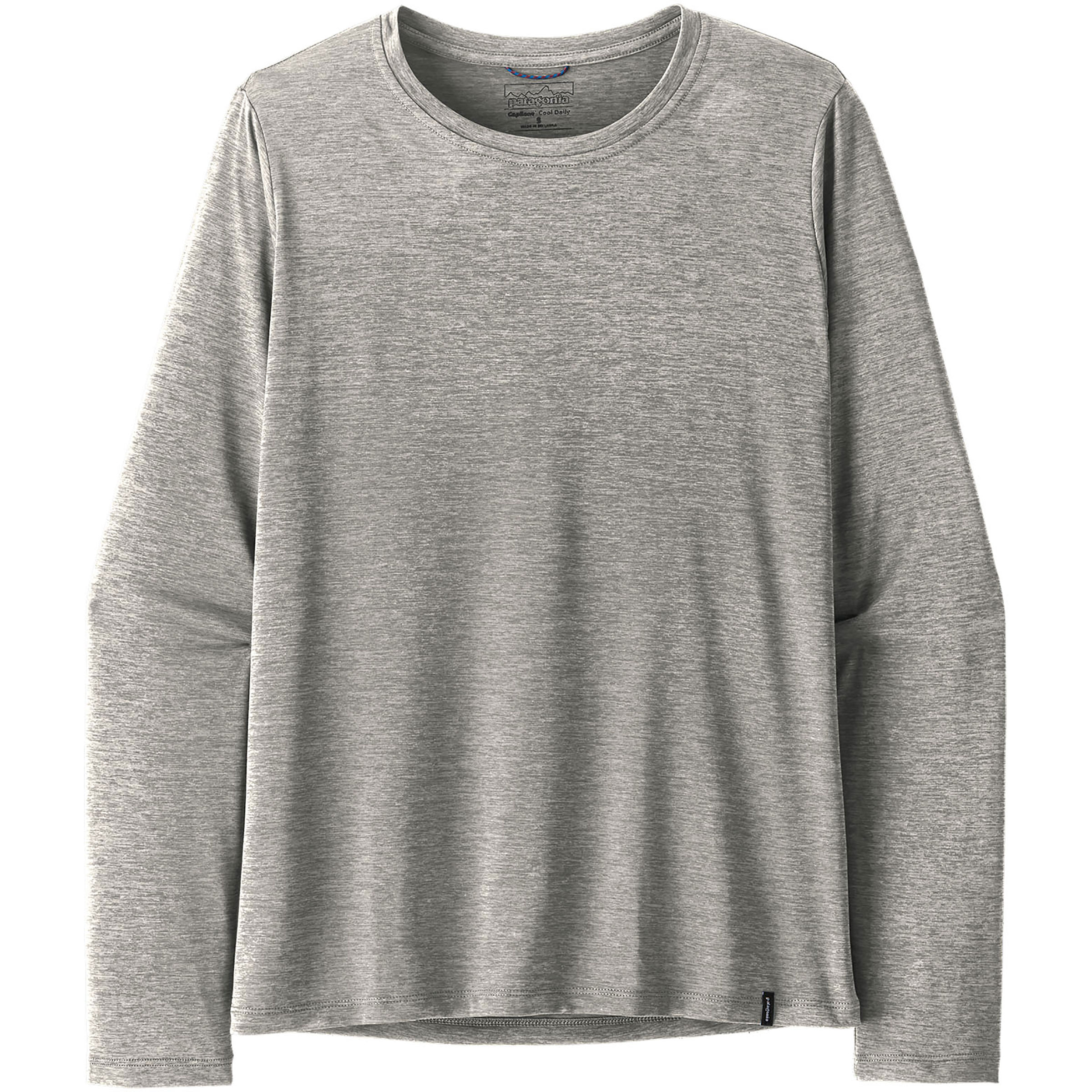 Patagonia Cap Cool Daily Damen Longsleeves grau Größe L Trekking Atmungsaktiv