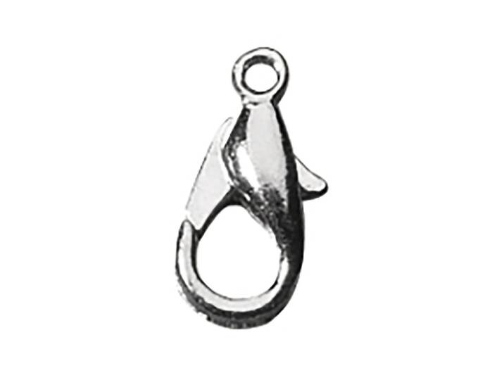 Rayher Karabiner-Schliesse Platin 1.3 cm 2 Stück