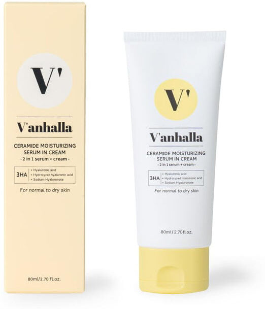 Vanhalla Ceramide Moisturizing Serum In Cream 80ml