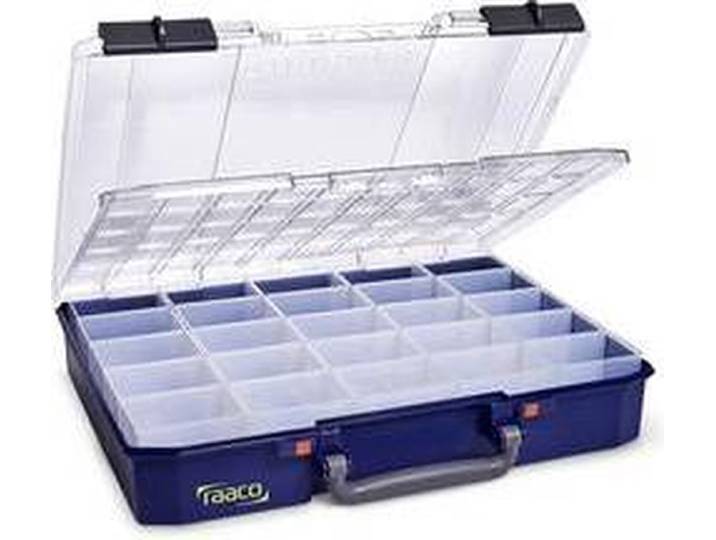 raaco CarryLite 80 5x10-25 DLU Assortimentskoffer Aantal vakken: 25 Inhoud 1 stuk(s)