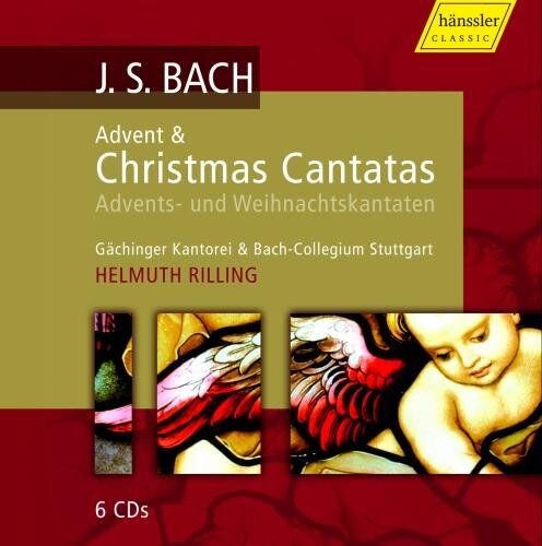 Helmuth Rilling - Johann Sebastian Bach: Advent & Christmas Cantatas - Preis vom 14.10.2026 23:07:16 h