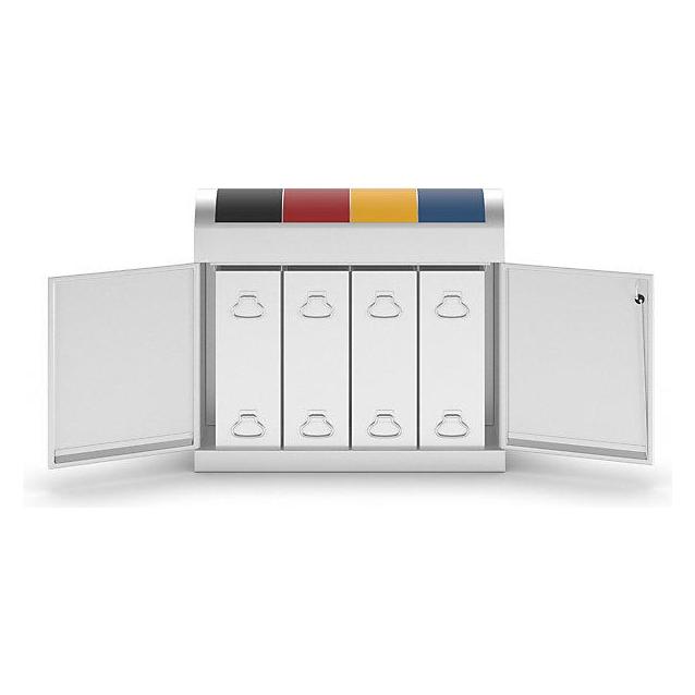 kaiserkraft Wertstoffsammler-Sortiersystem (180 l) (230111)