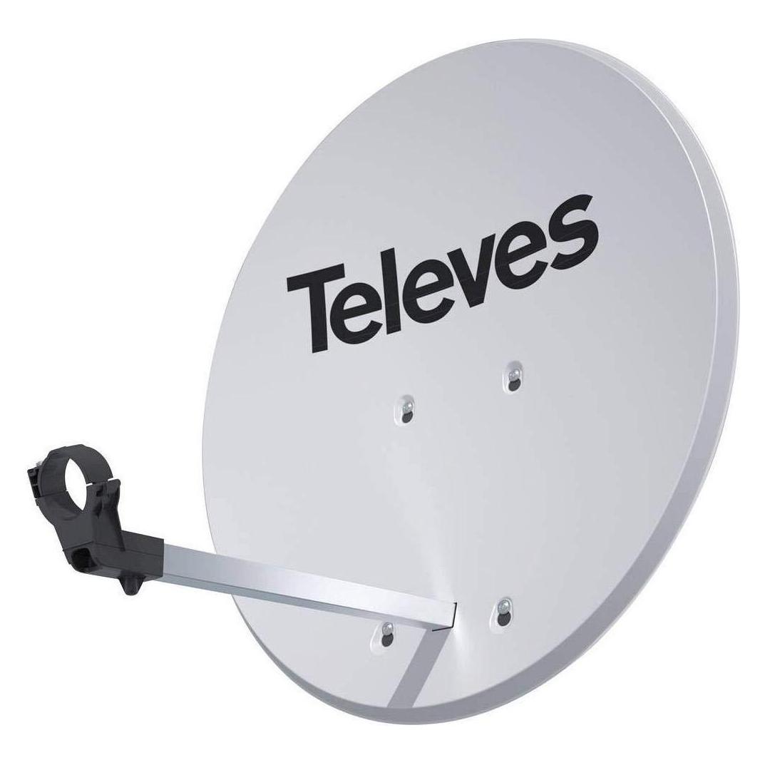 Televes Satelittenschüssel (Parabolantenne, 38 dB, DVB-S / -S2) (33384589)