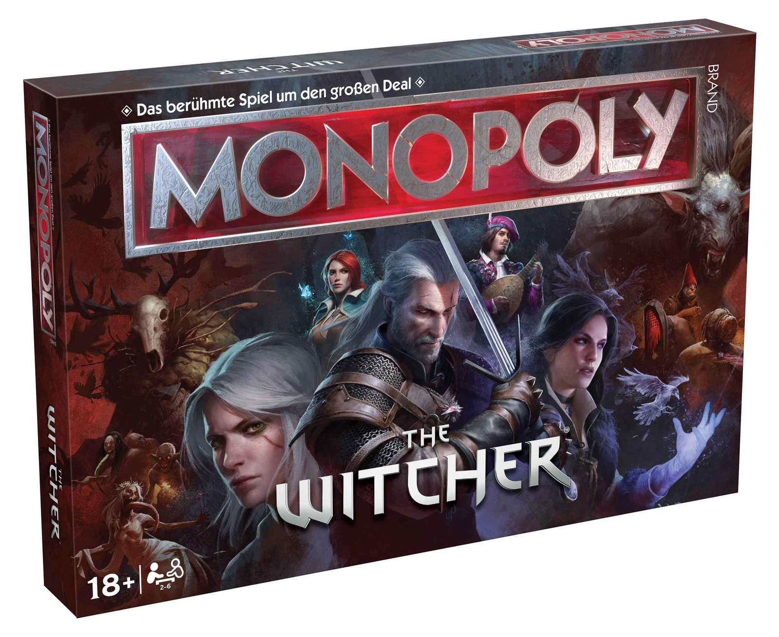 Winning Moves Monopoly The Witcher bordspel