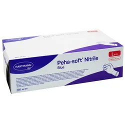 Hartmann Peha-Soft nitrile blue Untersuchungshandschuhe Gr. L 150 St