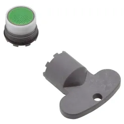 Hansgrohe Strahlregler laminar M16,5x1 (5 l/min)Axor chrom, 93118000 93118000
