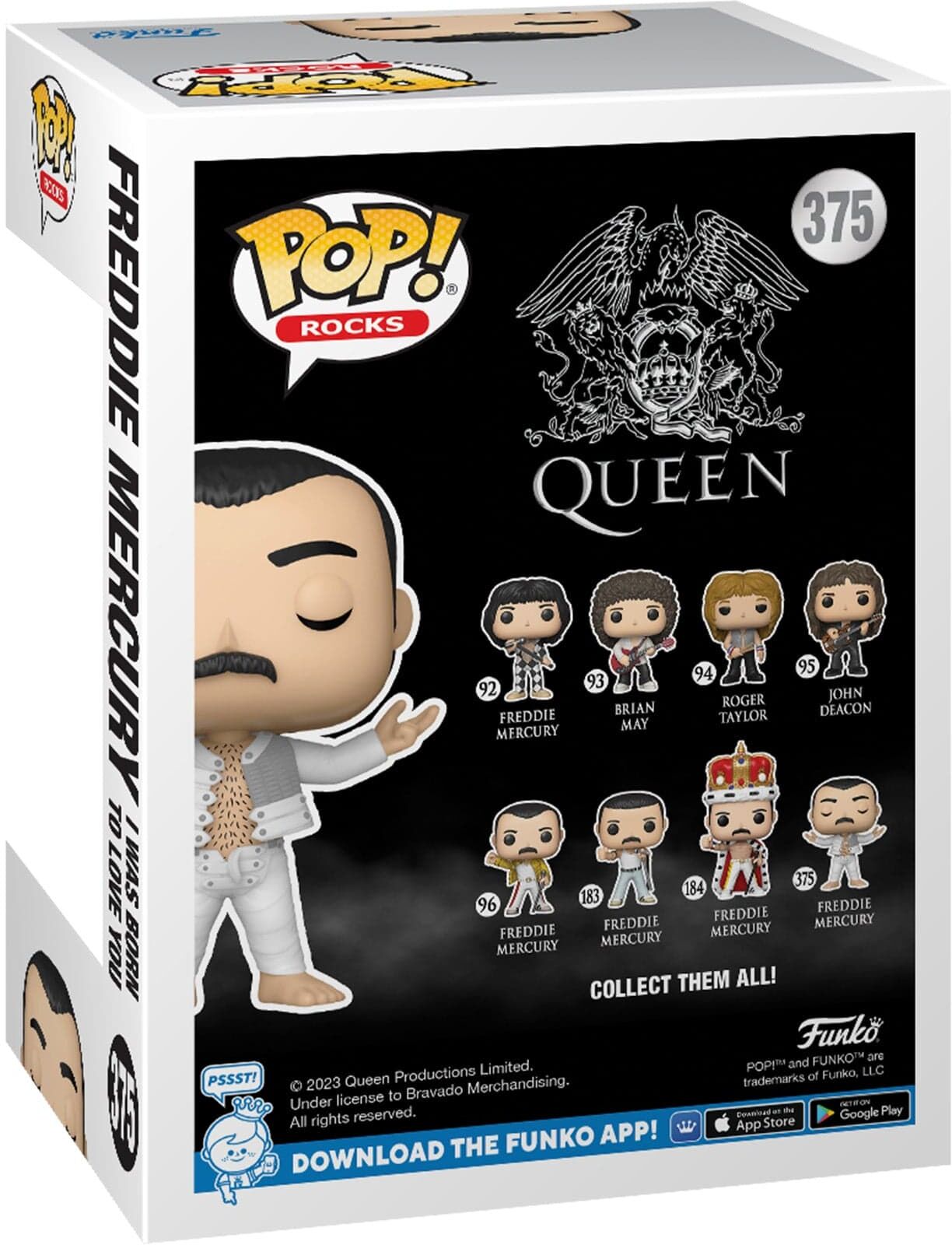 Funko Pop! Vinyl - Queen - Freddie Mercury I Was Born To Love You Figure