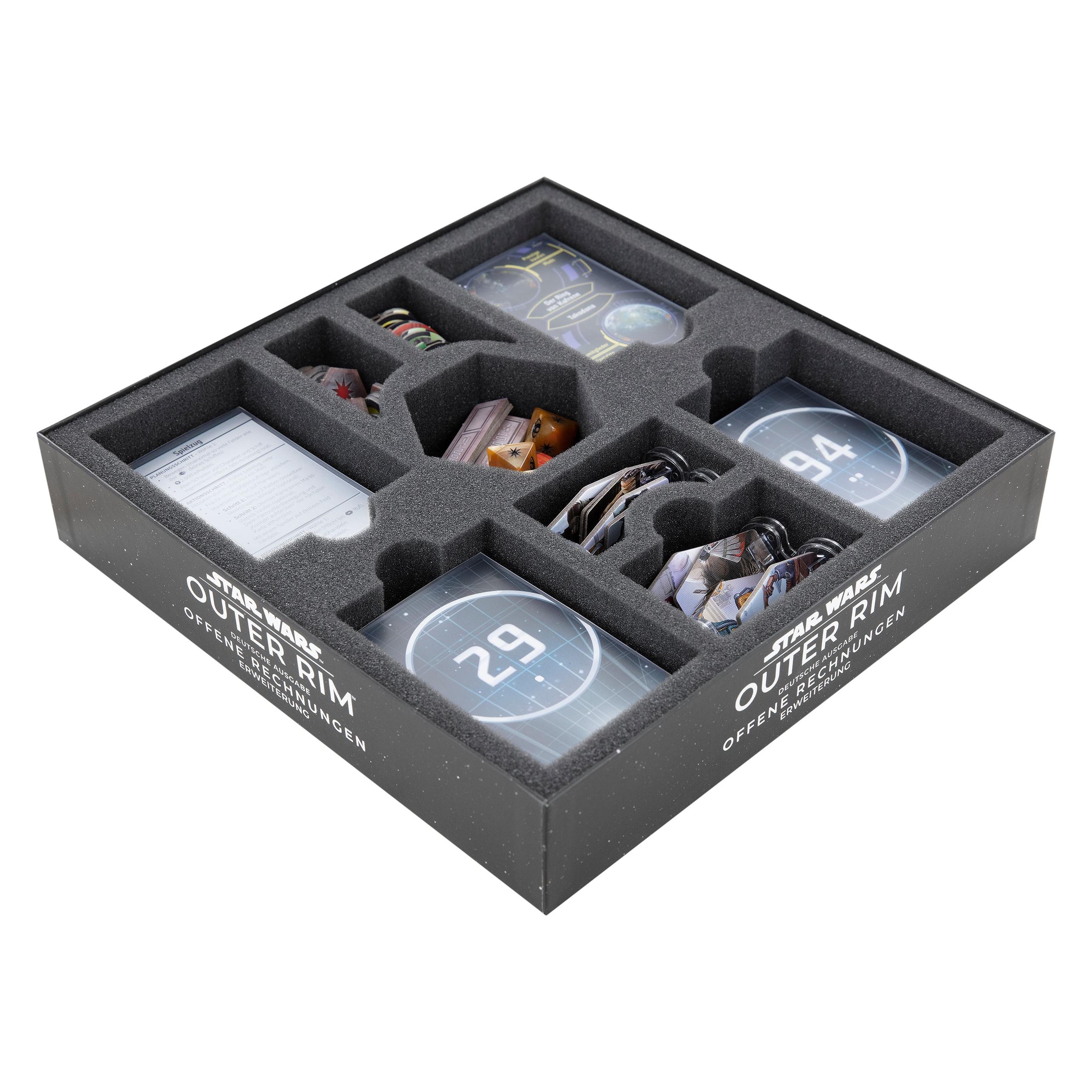 Feldherr AS11SET - Schaumstoff-Set für Star Wars: Outer Rim - Offene Rechnungen - Brettspi (Schaumstoff) (AS11SET)