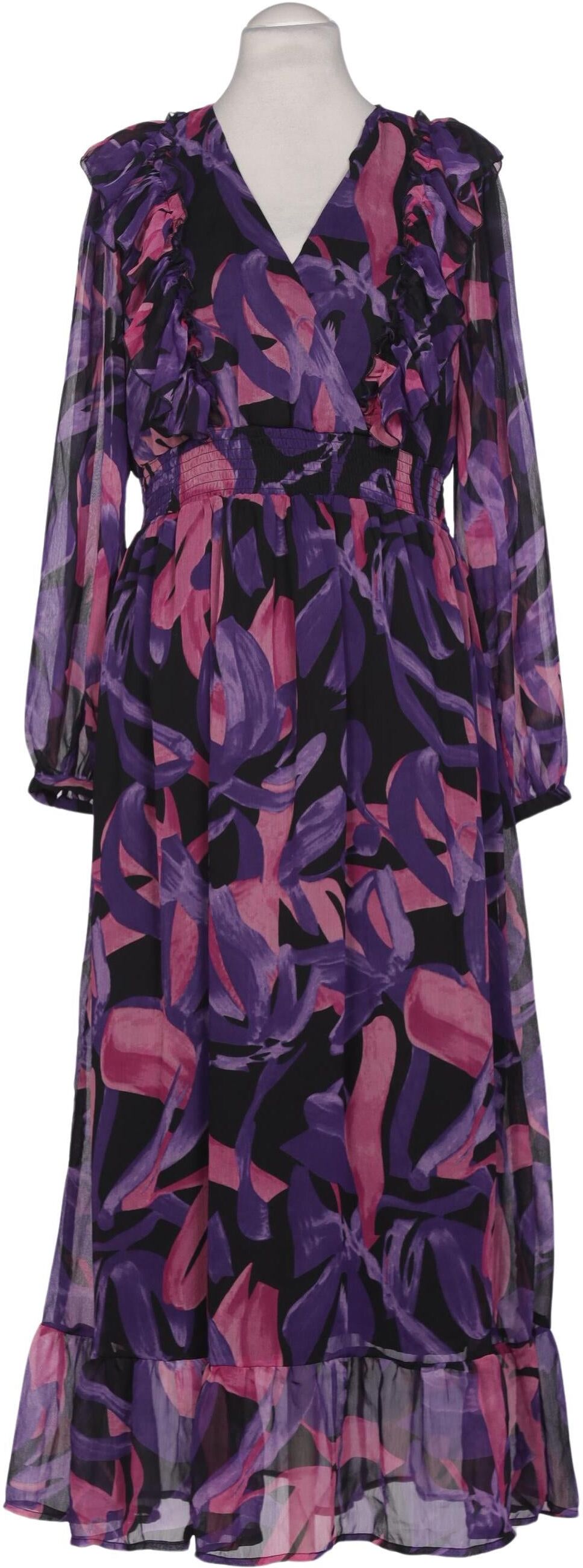 YAS Damen Kleid, Mehrfarbig, Gr. L, Synthetik - Second Hand