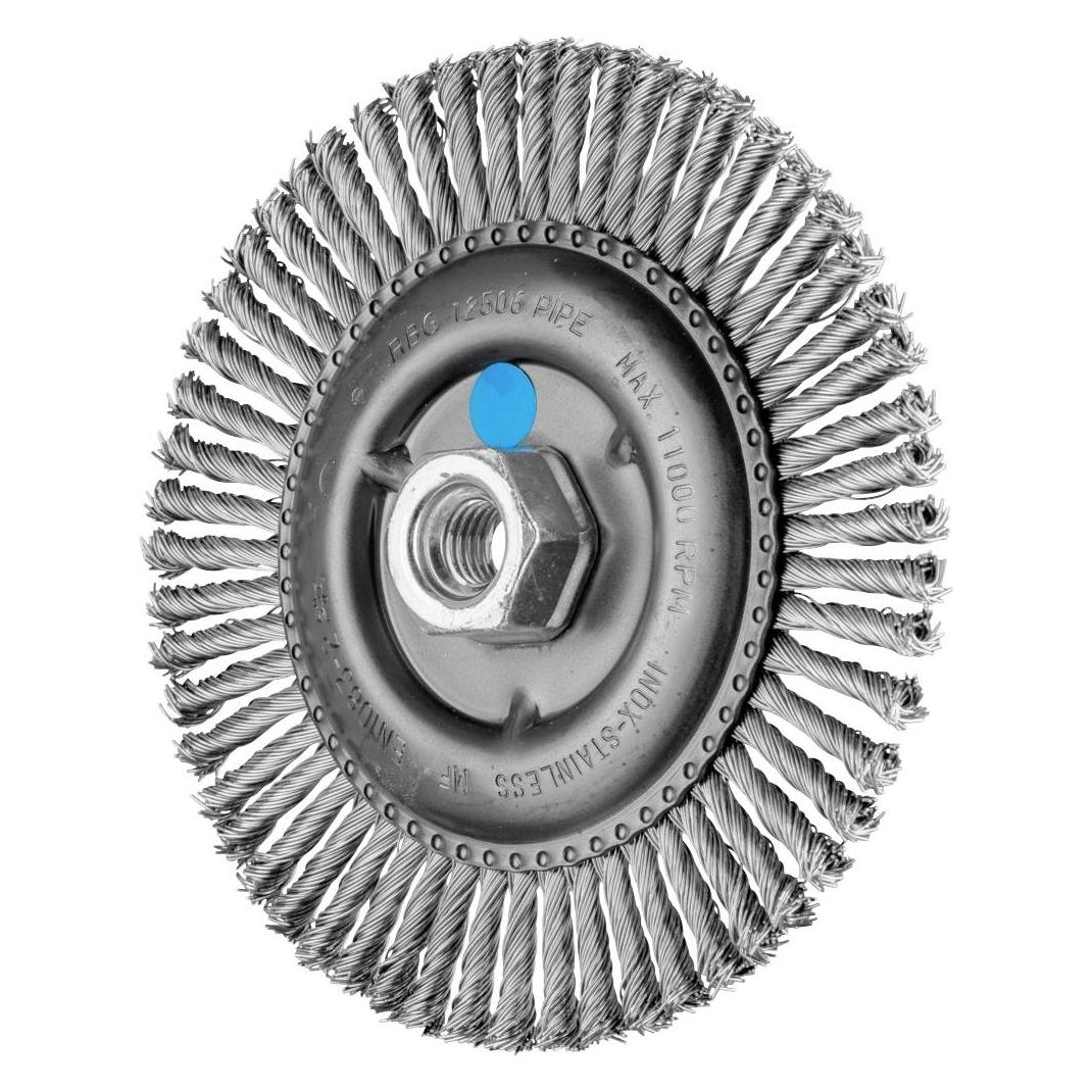 Pferd Rundbürste Pipeline RBG 15006/M14 PIPE INOX 0.50 VPE: 10 (RBG 15006/M14 PIPE INOX 0,50)