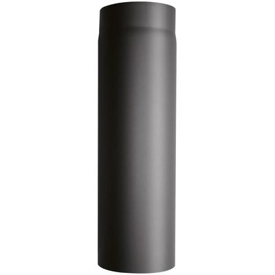 Ofenrohr JUSTUS, grau, L:50cm, Stahlblech, Rohre, für Kaminöfen