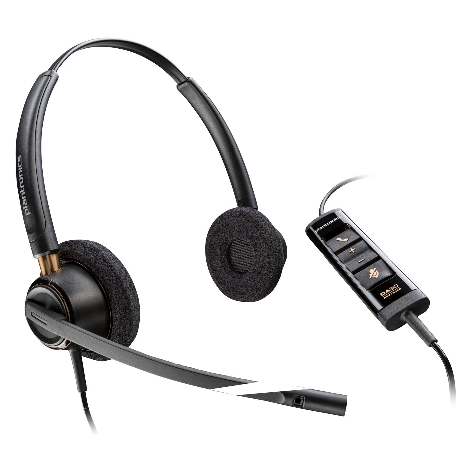 HP Poly EncorePro 525 USB-C Stereo-Headset (Kabelgebunden, USB-A, Microsoft Teams, Skype) (783R3AA)