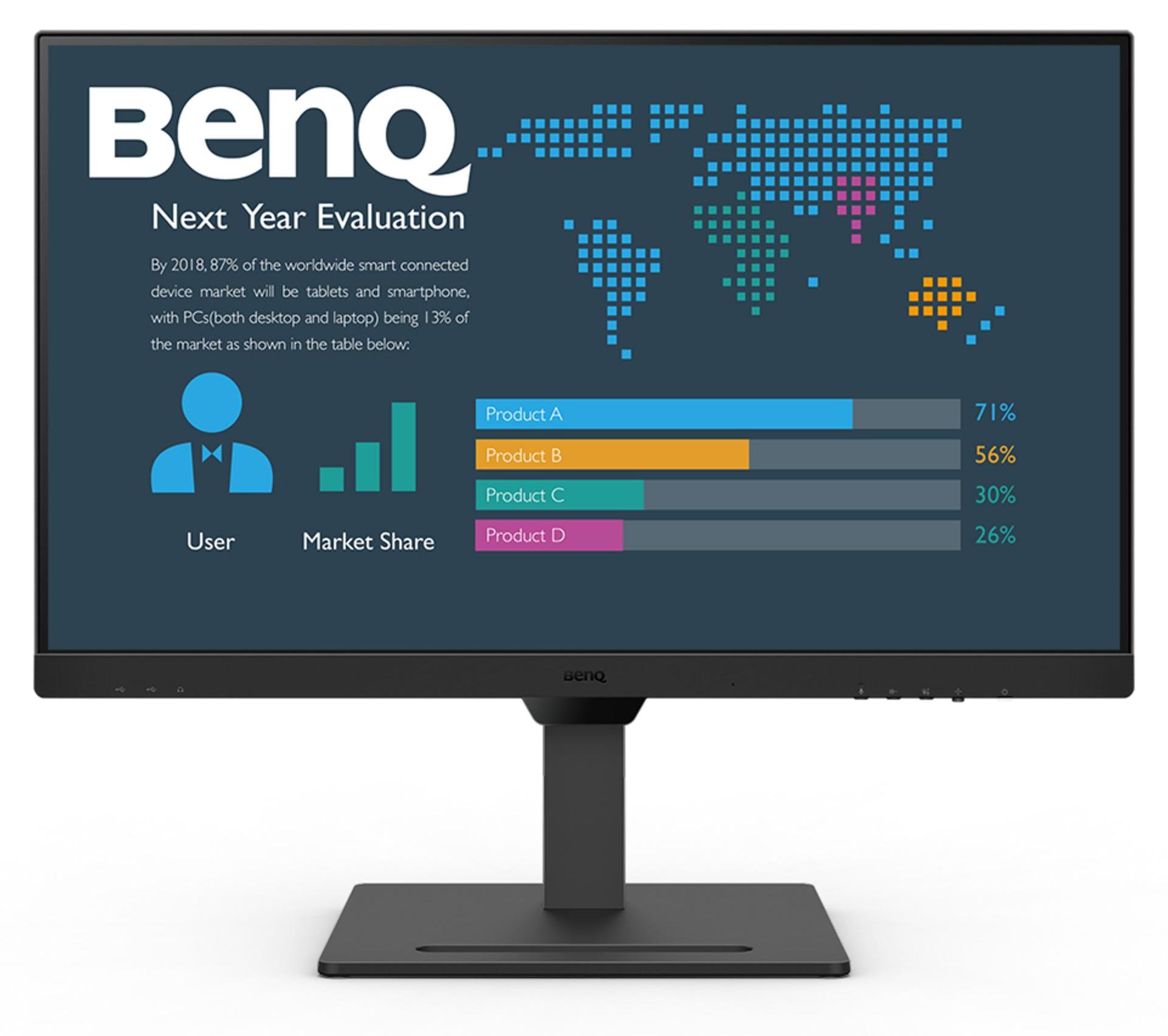 BenQ 68,6cm BL2790QT 16:9 DP/USB-C/HDMI bk.lift/piv QHD