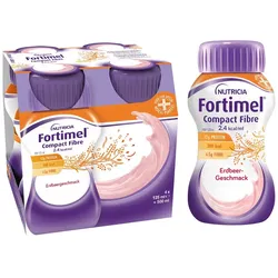 FORTIMEL Compact Fibre Erdbeere 4X125 ml