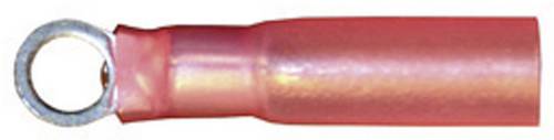 Vogt Verbindungstechnik 3614ah Ringkabelschuh mit Schrumpfschlauch Querschnitt (max.)=1mm² Loch-Ø=4.3mm Teilisoliert Rot